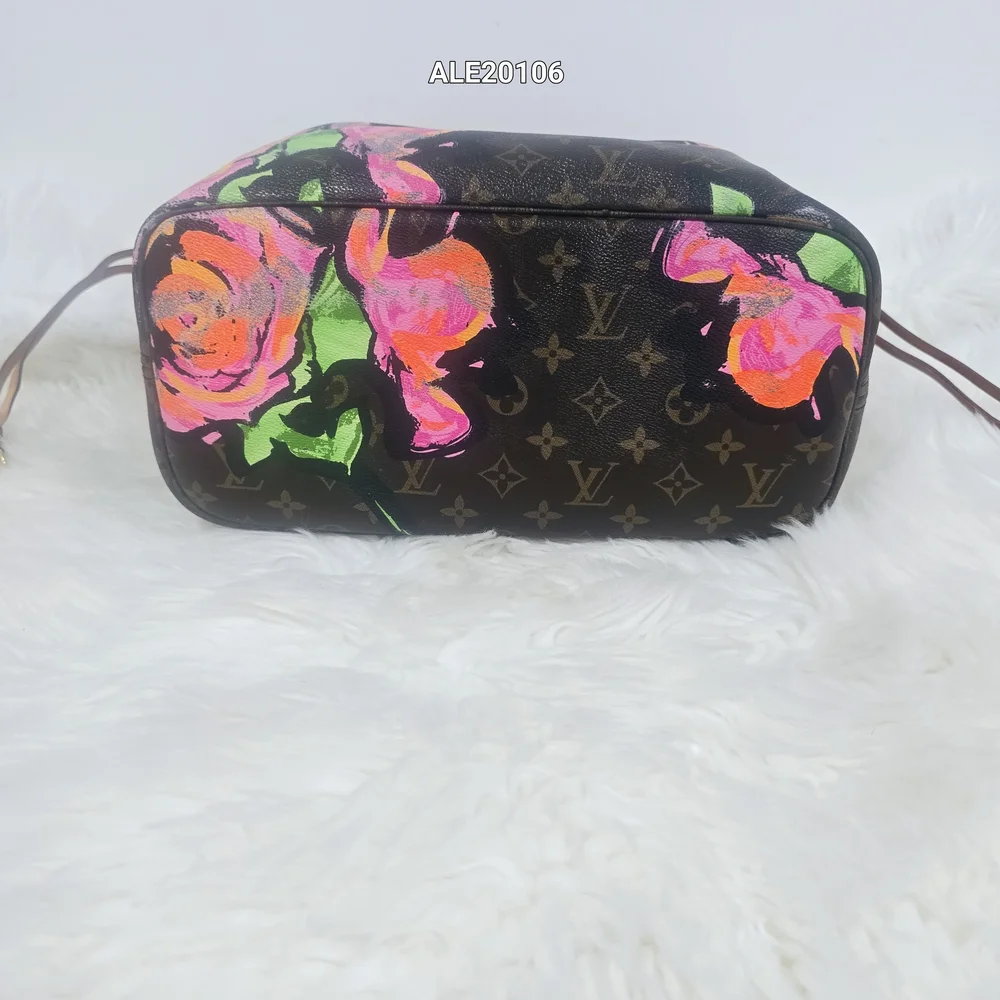 Louis Vuitton Monogram Rose Neverfull MM Tote Bag VI5008 - Picture 14 of 16